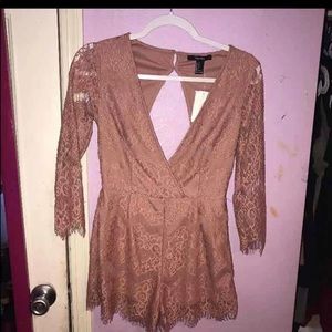 cute open back romper